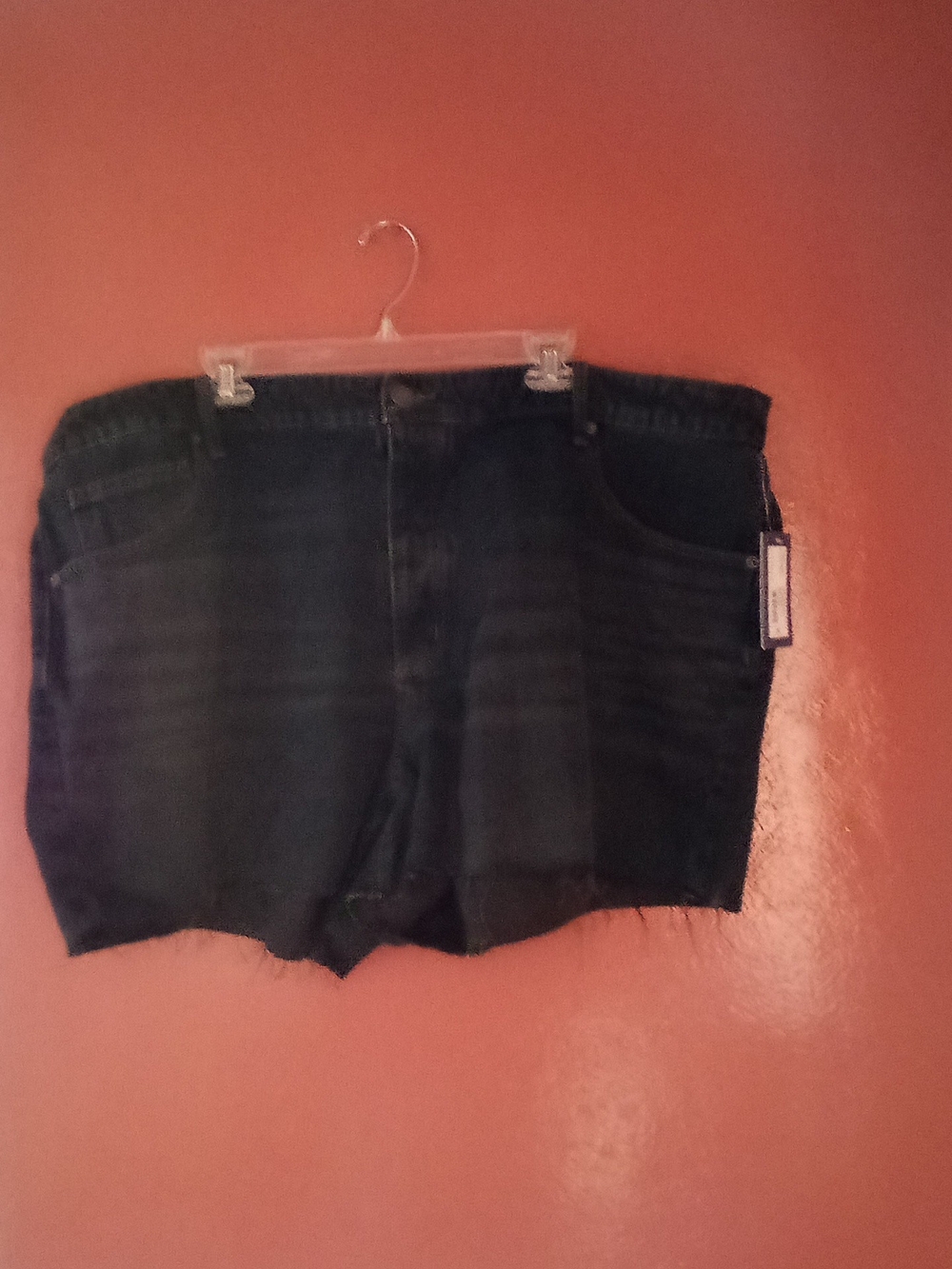 Universal Thread Dark Black Denim Cutoff Shorts( Bag E )